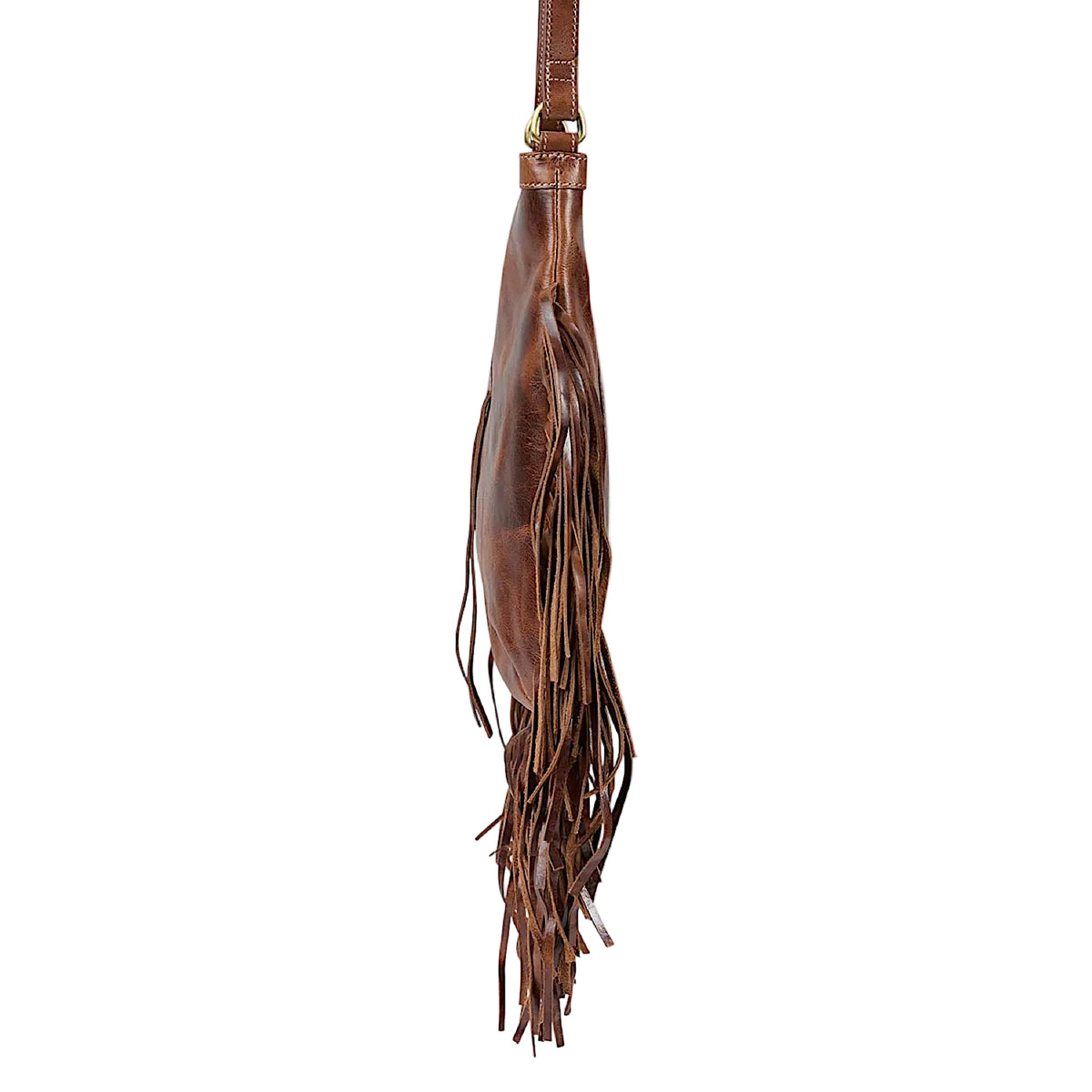 Ringers Western Toro Tassle Hand Bag - Cognac