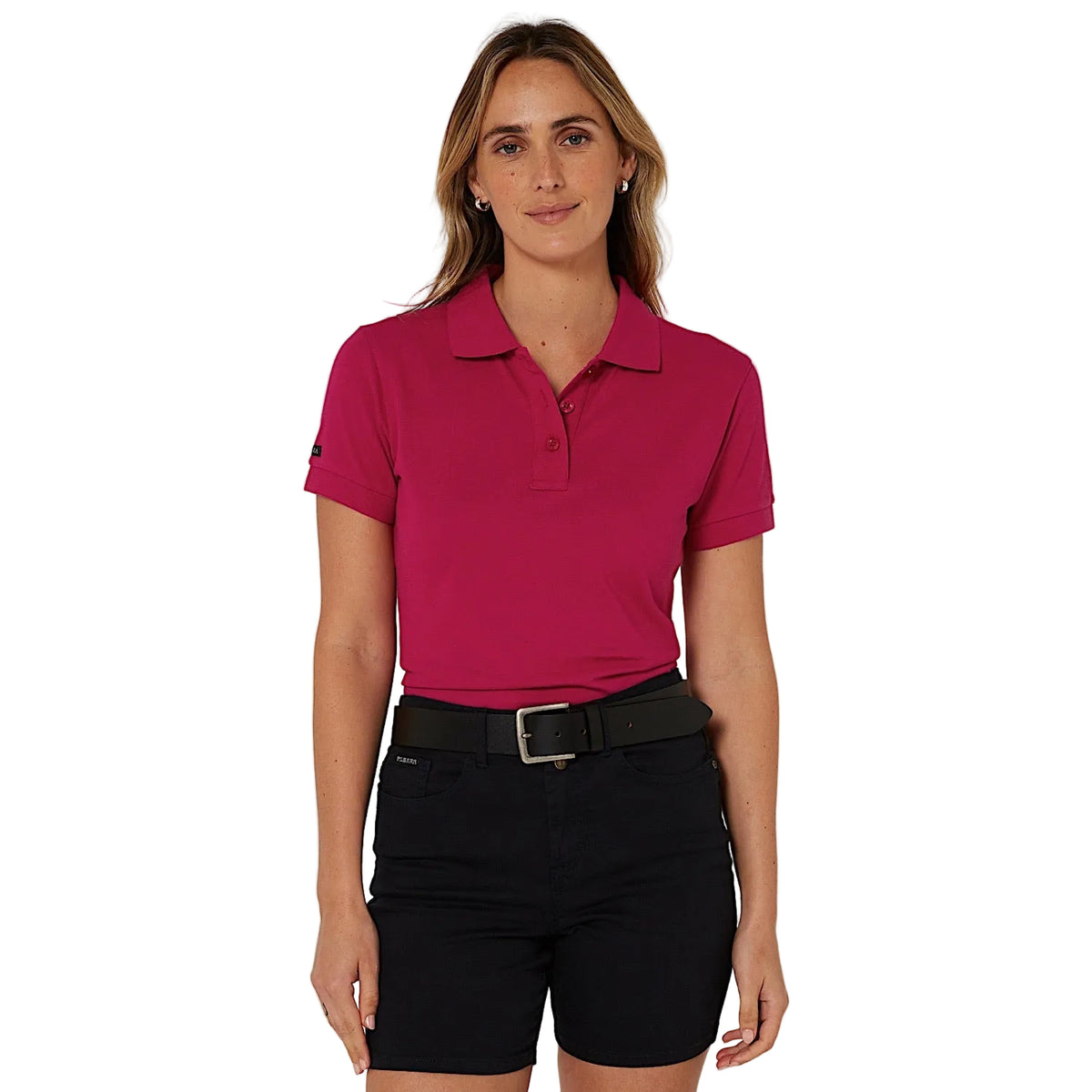 Pilbara Women's Classic Polo - Fuschia