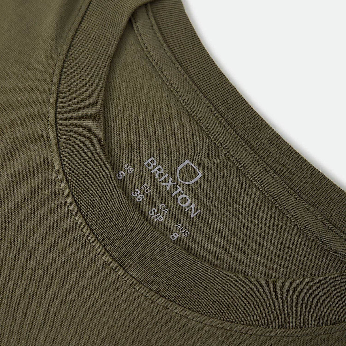 Brixton Women's Your Destination Awaits Boxy Cropped Tee - Dark Olive