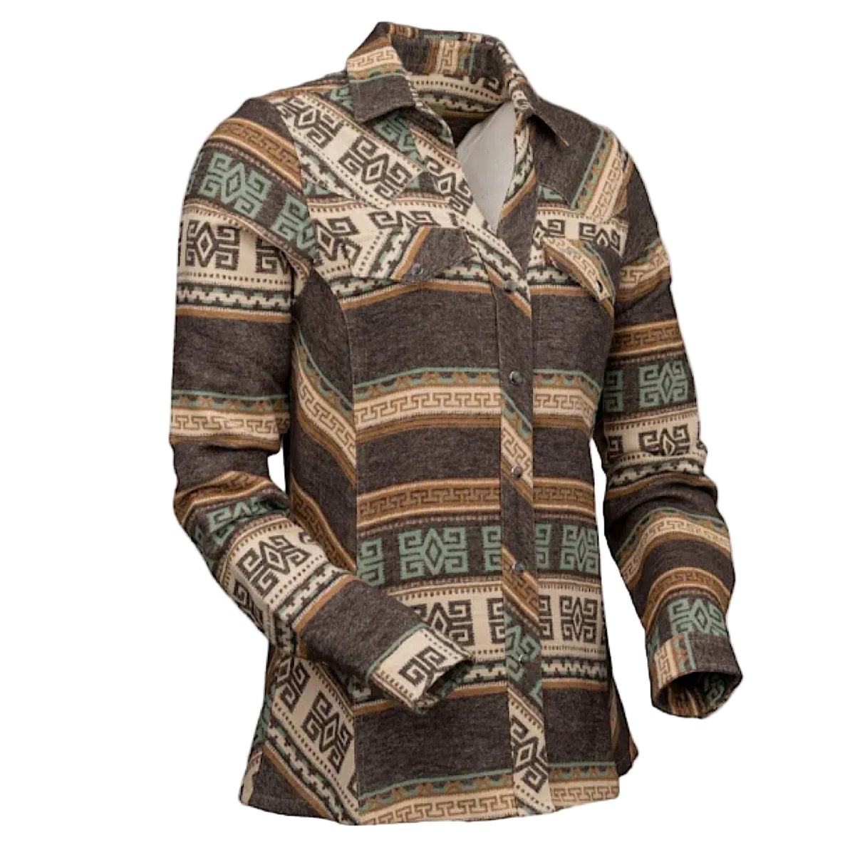 Outback Trading Women’s Lorelei Performance Shirt - Chocolate