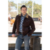 Wrangler Men's Stirling Jacket - Chocolate/Tan