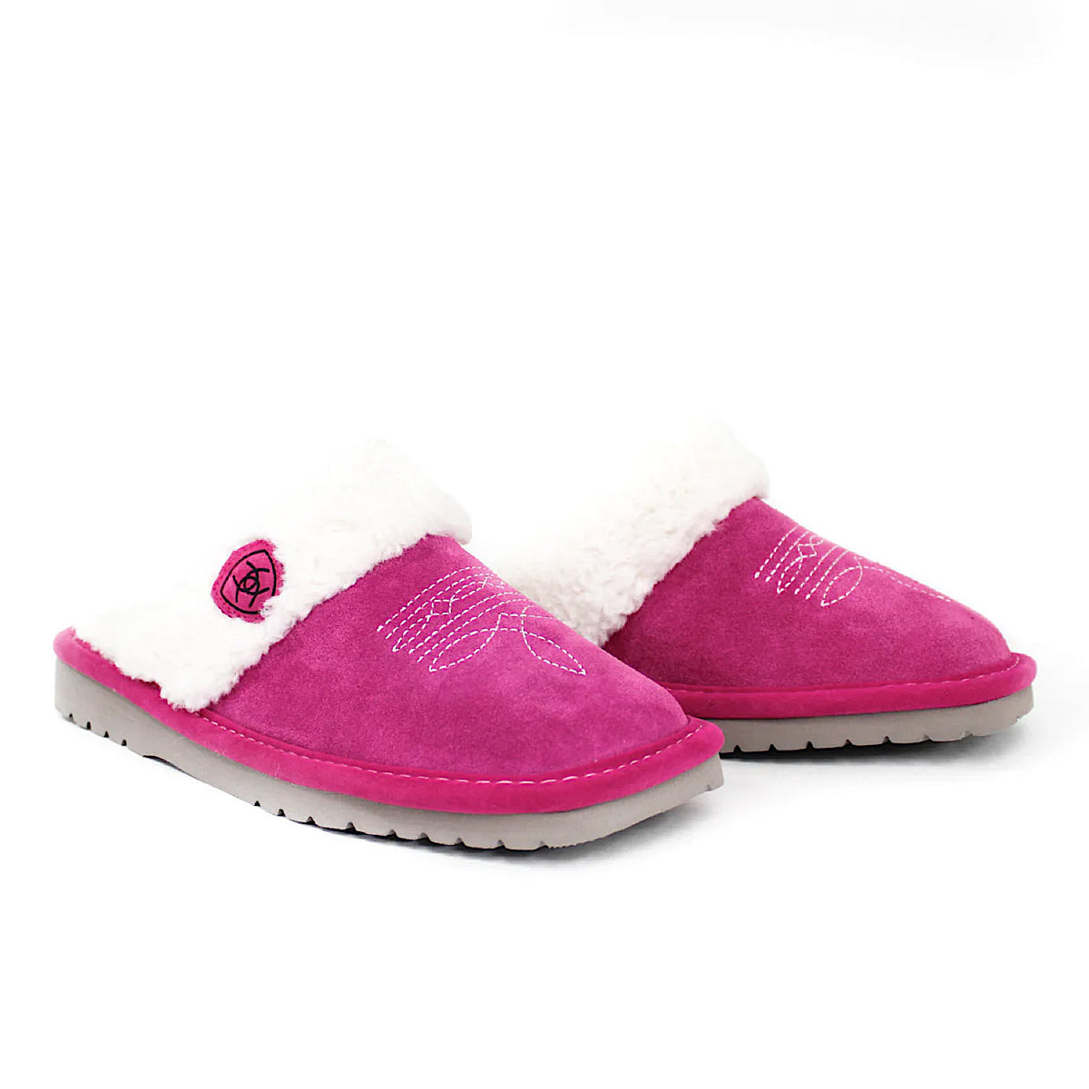 Ariat Women’s Jackie Square Toe Slipper - Very Berry Pink