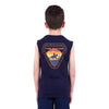 Pure Western Boys Cleveland Muscle Tank-Navy