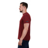Pure Western Mens Cleveland Tee-Red Marle