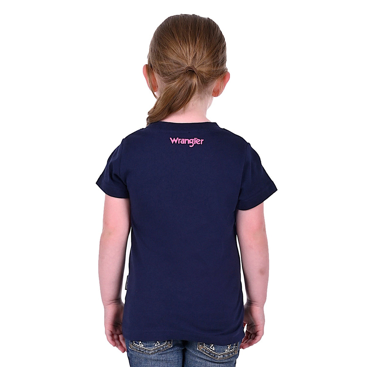 Wrangler Girl's Avery Tee Navy