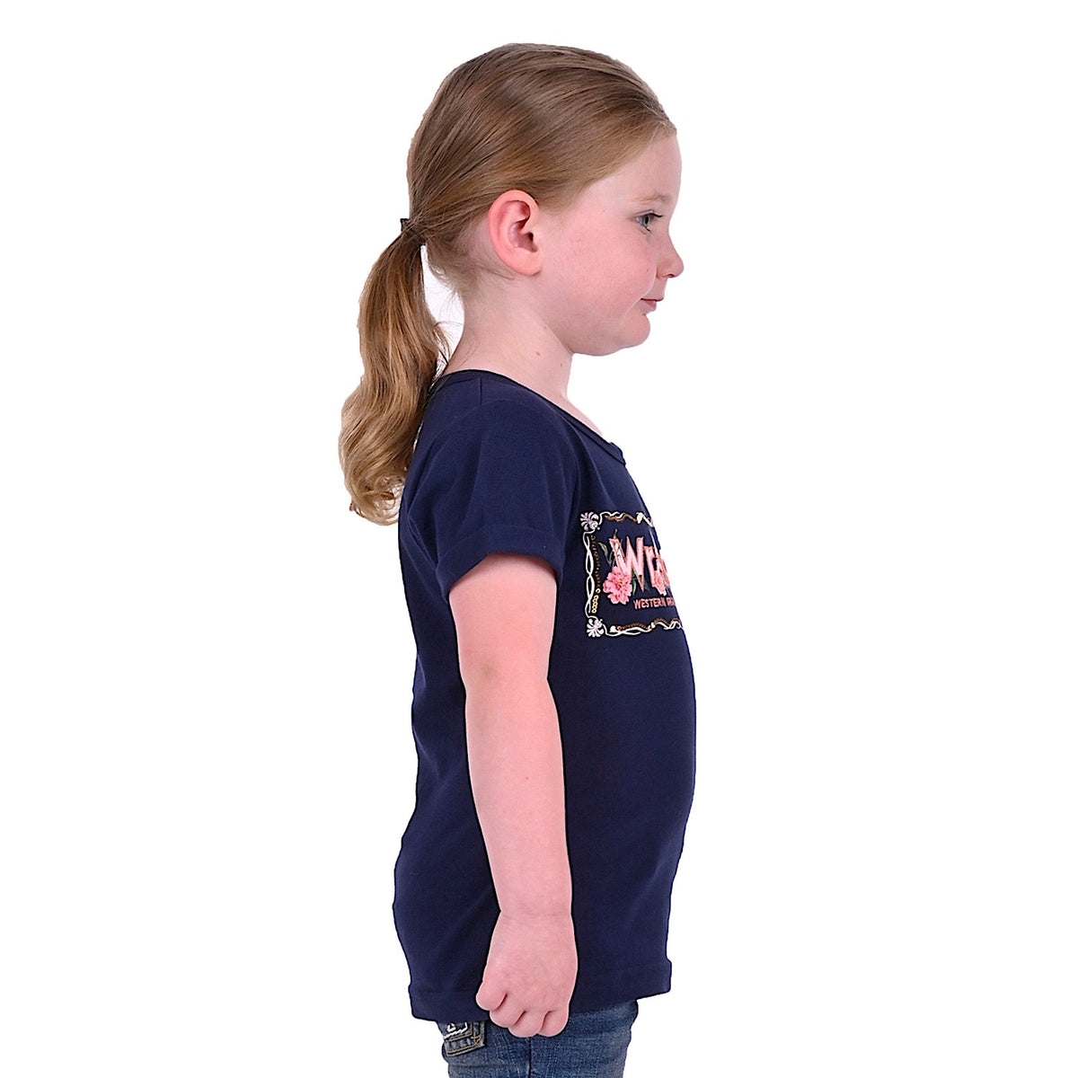 Wrangler Girl's Iris Tee Navy