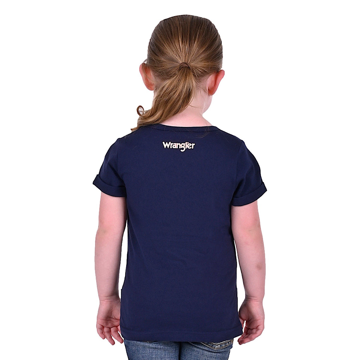 Wrangler Girl's Iris Tee Navy