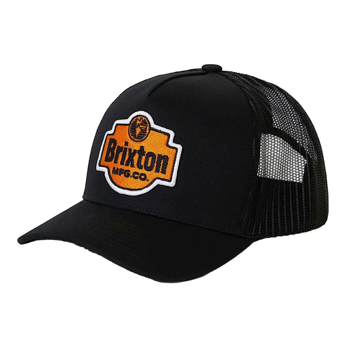Brixton Genuine Quality Netplus Trucker Cap Black/Black
