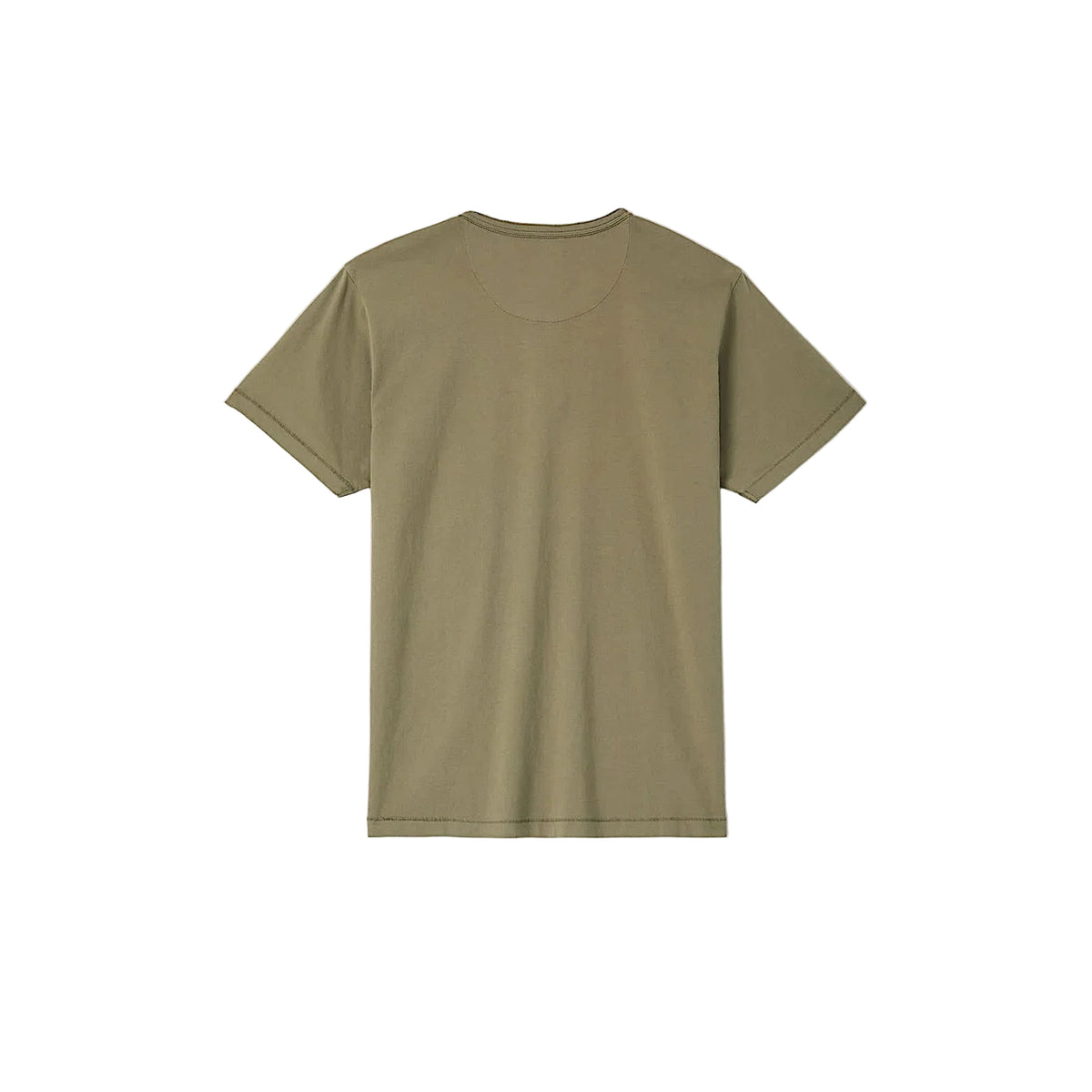 Brixton Men's Baseline Henley T-Shirt - Olive Surplus Vintage Wash