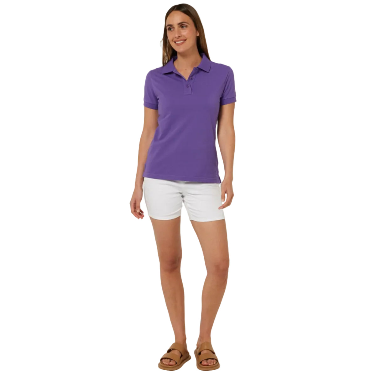 Pilbara Women's Classic Polo - Passion Flower