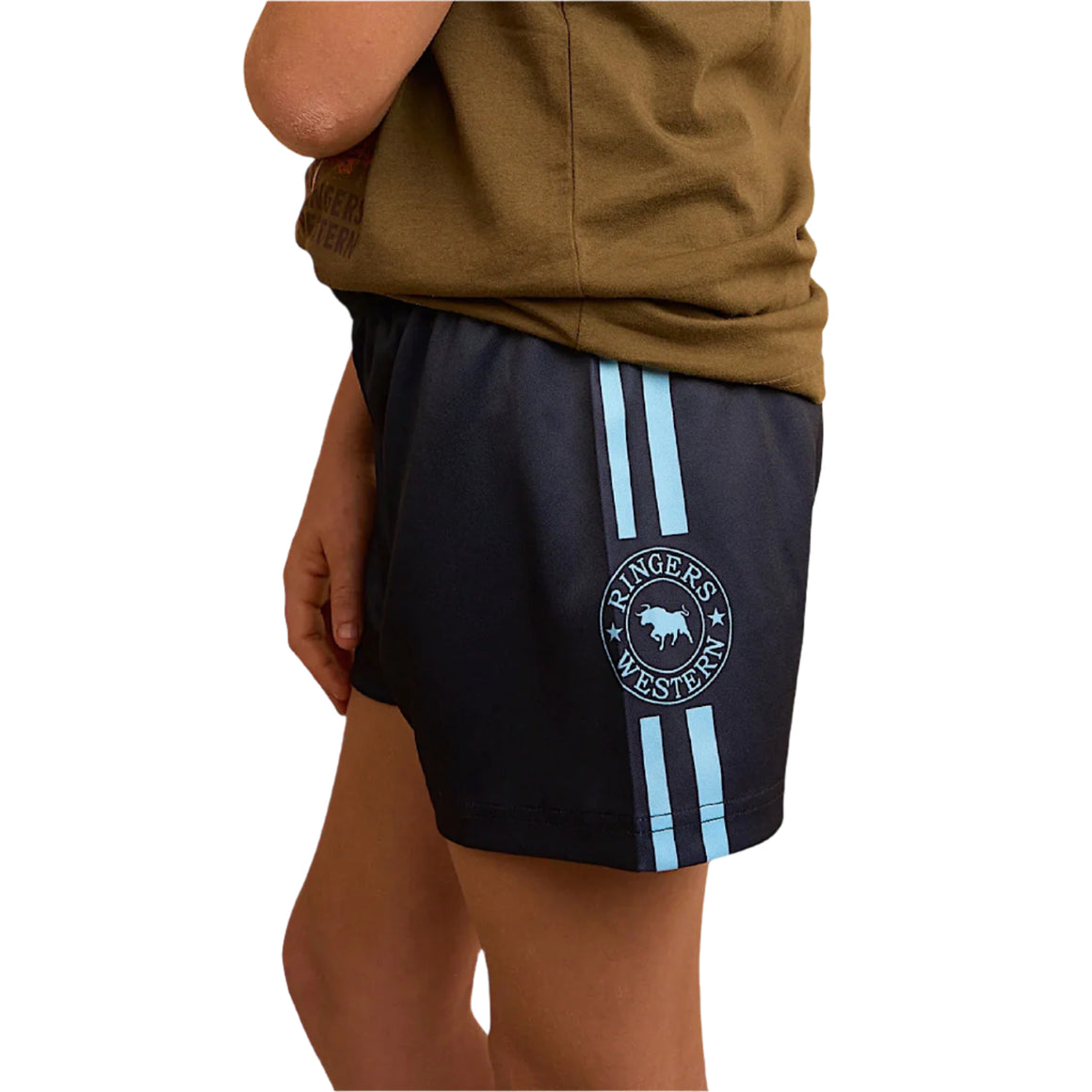 Ringers Western Kid's Footy Short - Navy