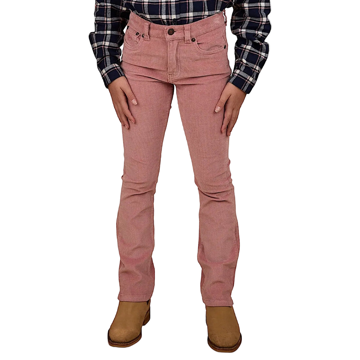 Ringers Western Kid’s Daphne Corduroy Pant - Dusty Pink