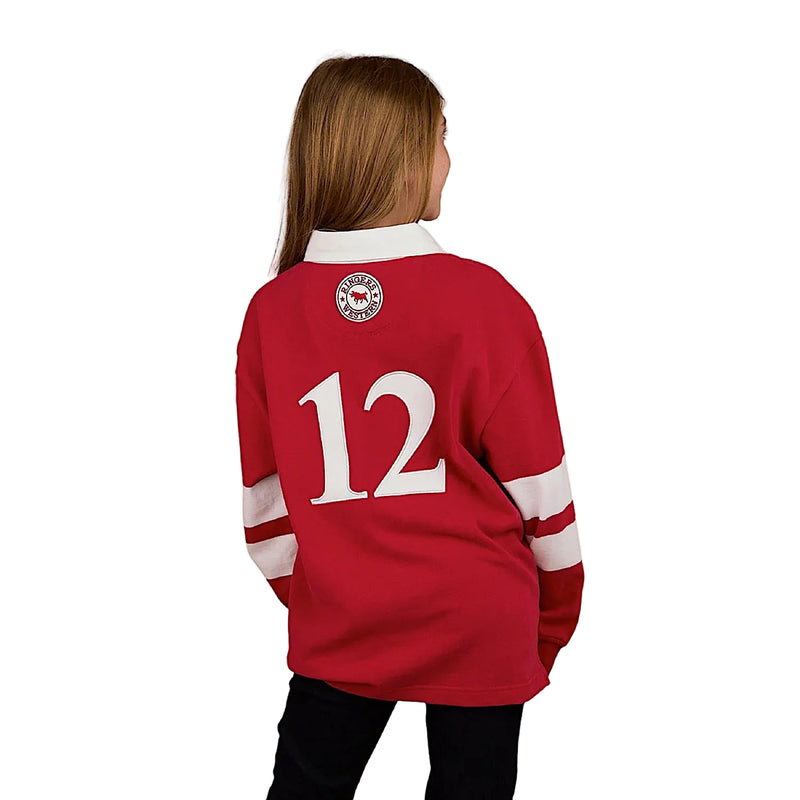 Ringers Western Kid’s Mascot Rugby - White/Red