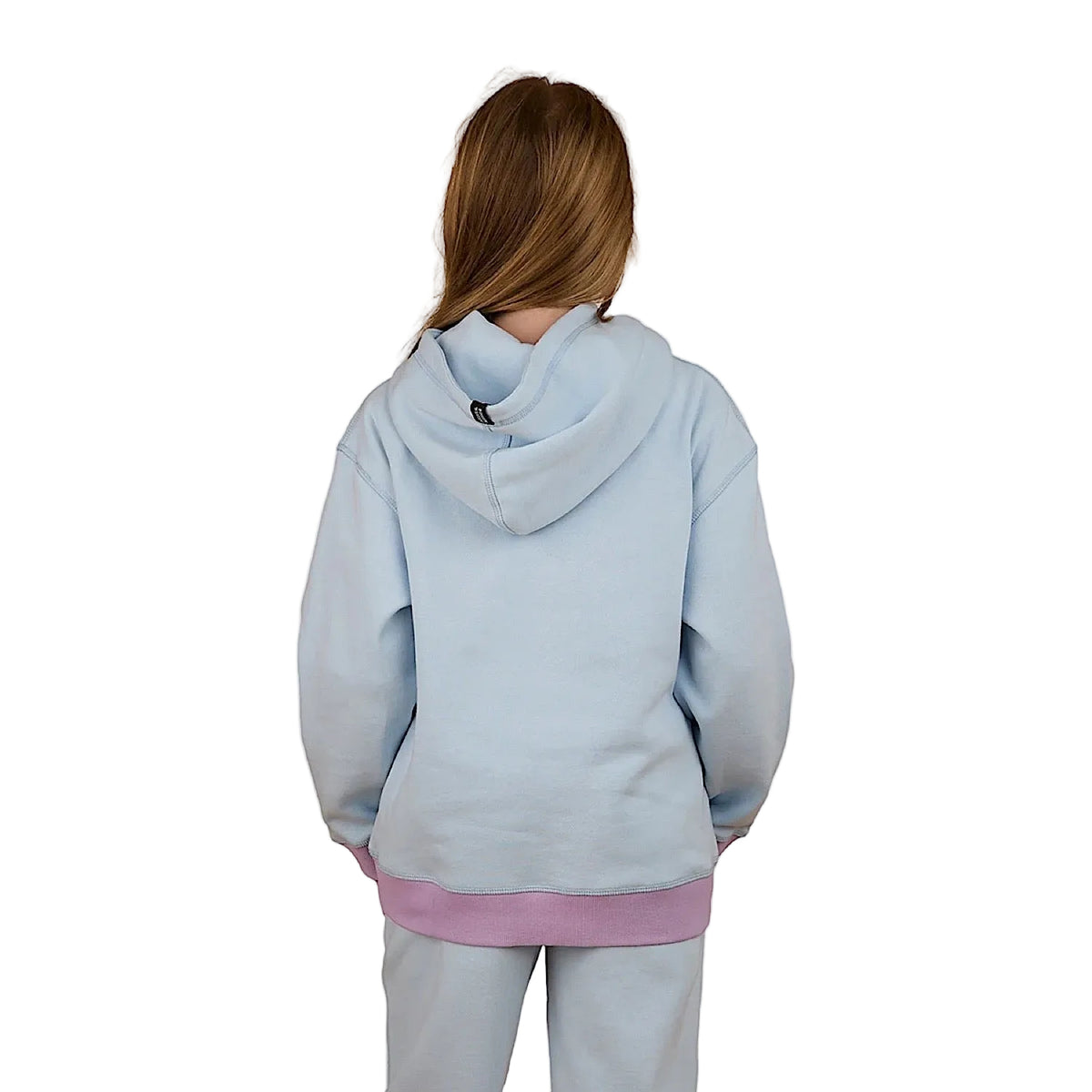 Ringers Western Kid's Stardust Oversized Pullover Hoodie - Barely Blue