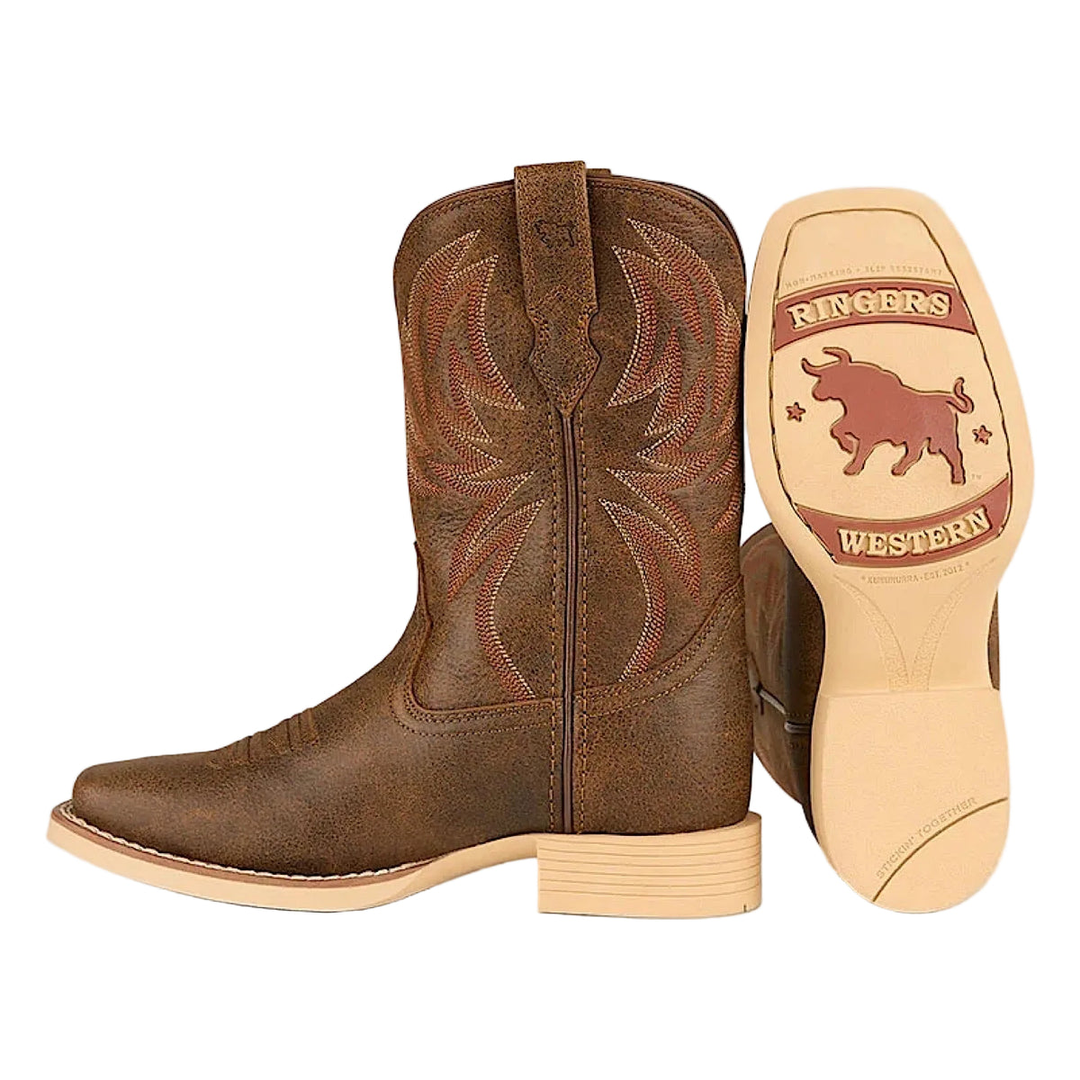 Ringers Western Kids Longreach Boot - Brown