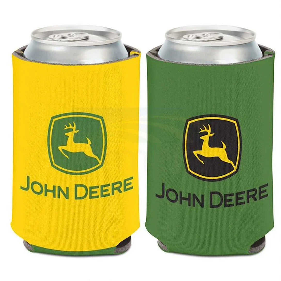 John Deere Logo Stubby Holder Green & Yellow