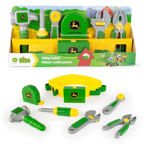 John Deere Kid's Deluxe Talking Toolbelt Set (2+)