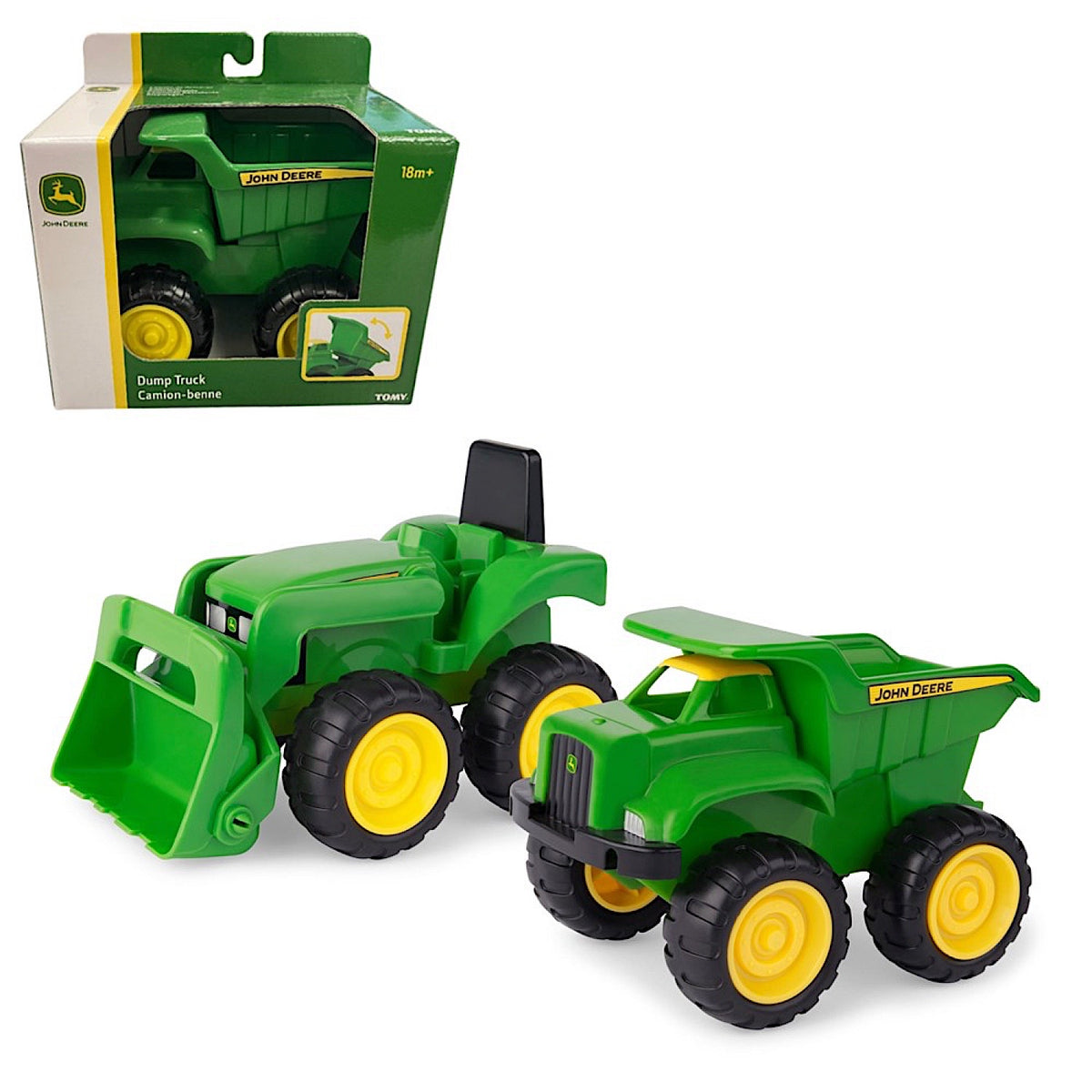 John Deere Kid’s 15cm Sand Pit Vehicles Assorted (2 styles)