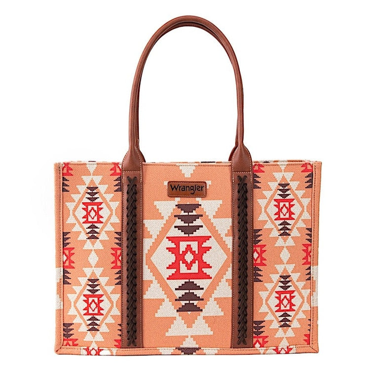 Wrangler Bag Southwestern Tote Apricot