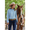 Pure Western Women's Shelby Shirt Blue