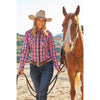 Pure Western Women's Lulu Shirt Coral