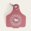 Ringers Western Cattle Tag - Dusty Rose