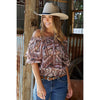 Pure Western Women's Stevie Blouse Multi