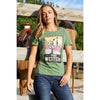 Pure Western Women's Lauren Tee Moss