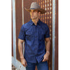 Pure Western Men's Drew Short Sleeve Shirt Denim