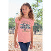 Pure Western Girl's Candice Tee Coral