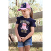 Pure Western Girl's Audrey Tee Navy