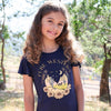 Pure Western Girl's Ariana Tee Navy