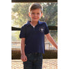 Pure Western Boy's Mack Polo Navy