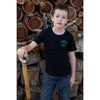 Pure Western Boy's Walker Tee Black