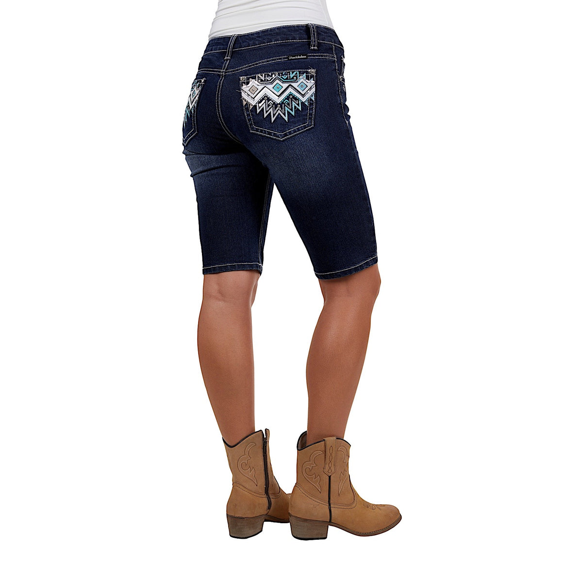 Pure Western Women's Serena Short Texas Sky