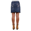 Pure Western Womens Davina Denim Skirt Indigo