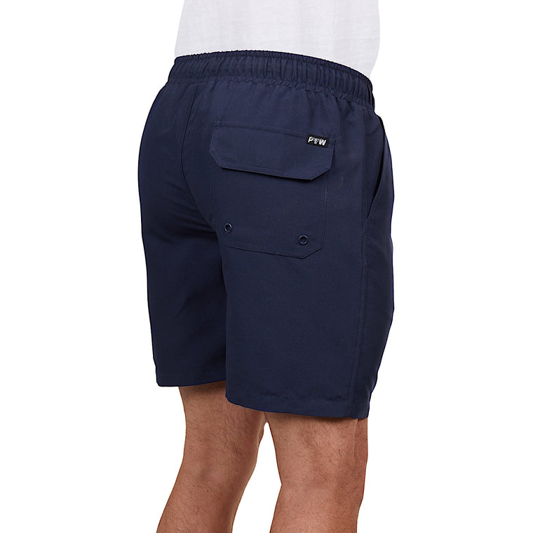 Pure Western Men's Walker Boardshort Navy