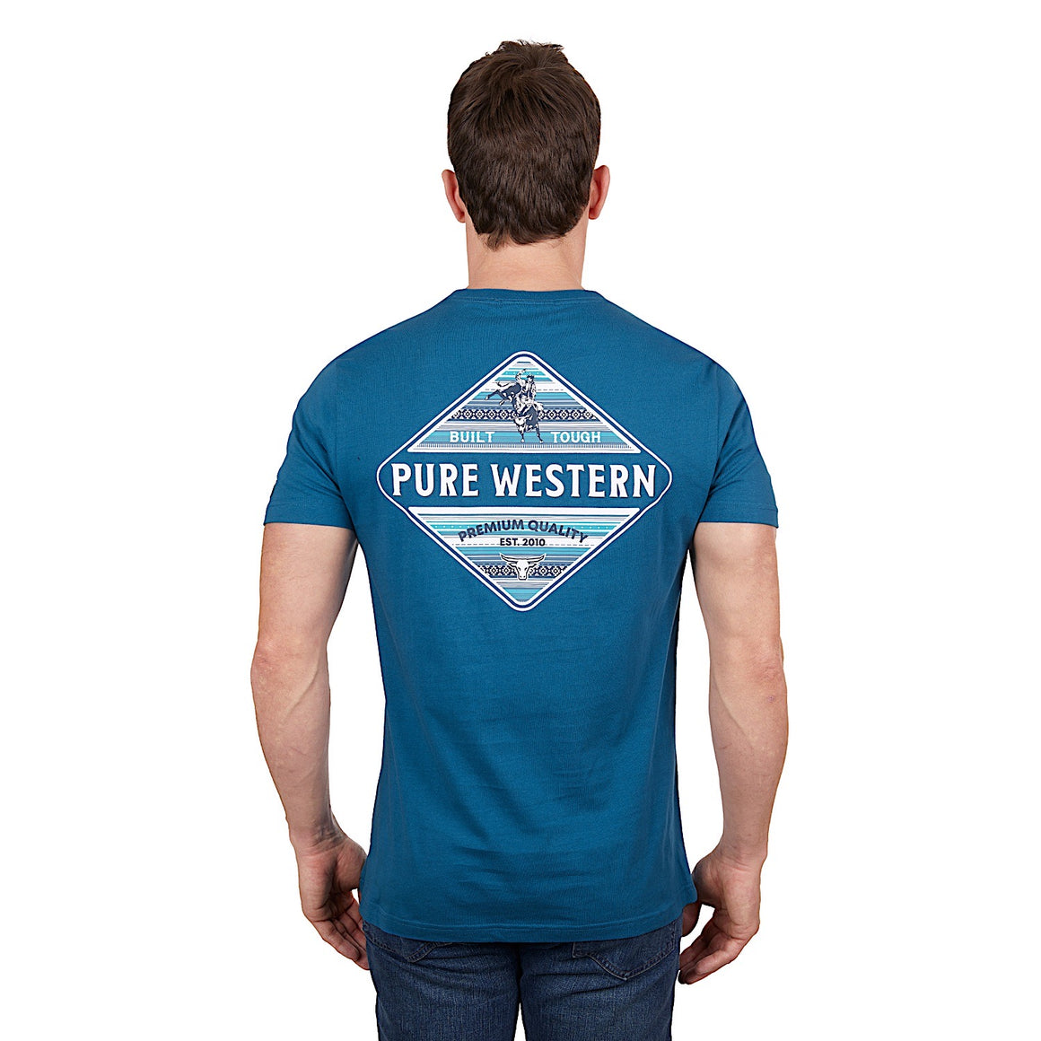 Pure Western Men's Todd Tee Denim