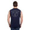 Pure Western Men's Fred Muscle Tank Navy