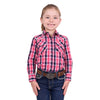 Pure Western Girl's Lulu Shirt Coral