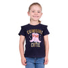 Pure Western Girl's Audrey Tee Navy