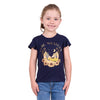 Pure Western Girl's Ariana Tee Navy