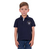 Pure Western Boy's Mack Polo Navy