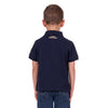 Pure Western Boy's Mack Polo Navy