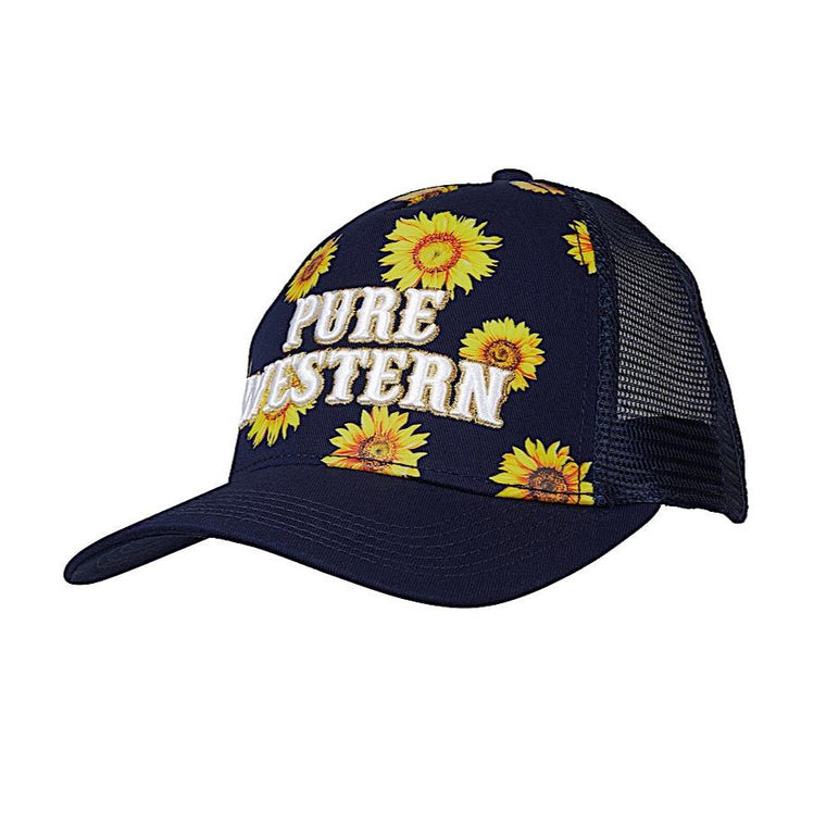 Pure Western Trucker Cap Frankie Navy