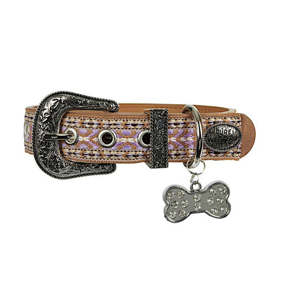 Pure Western Dog Collar Nikki Lilac