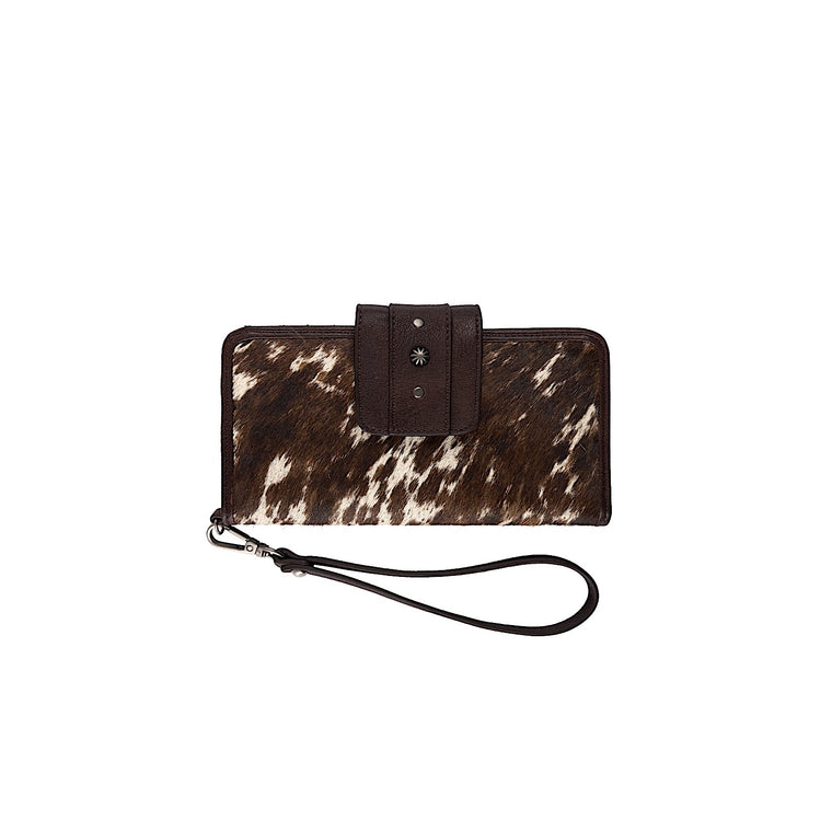 Pure Western Wallet Alison Chocolate