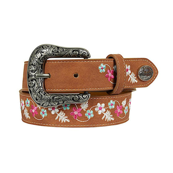 Pure Western Kid's Bella Belt Tan