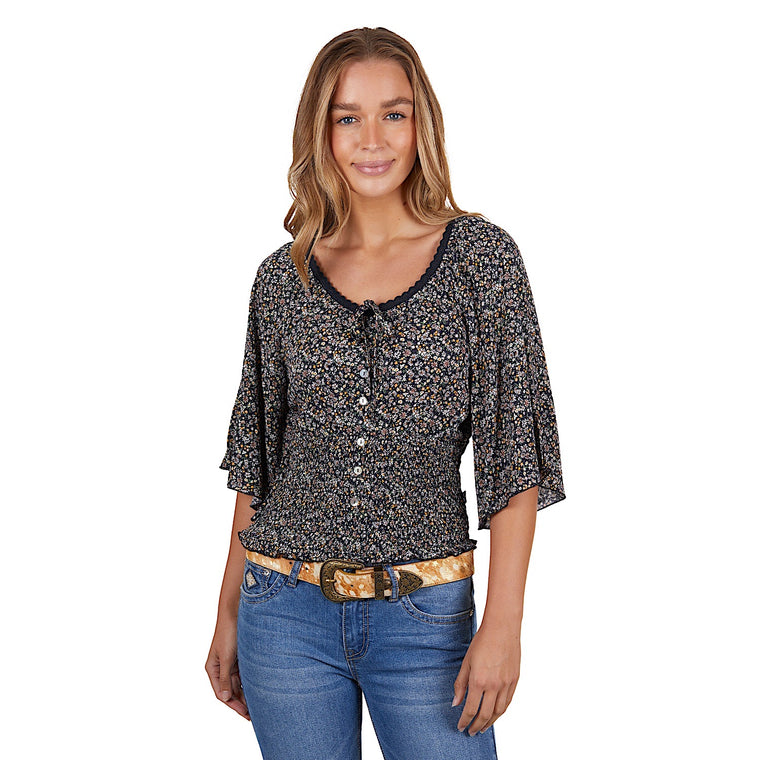 Pure Western Women's Maggie Blouse Multi