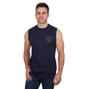 Pure Western Men's Fred Muscle Tank Navy